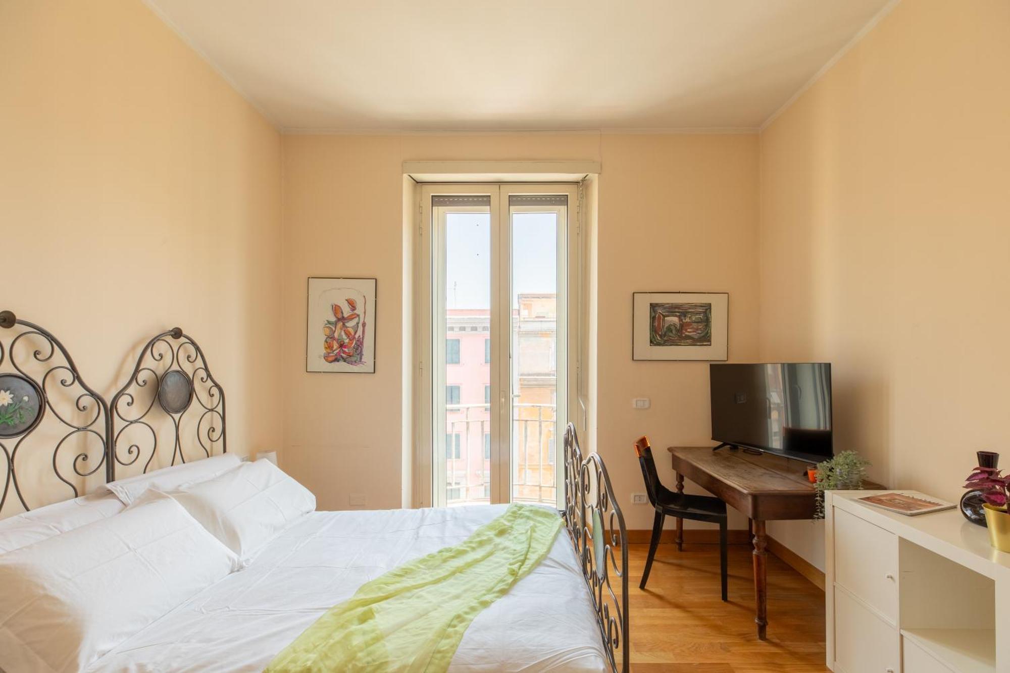 Iflat Bright & Comfy 2-bedroom Near Vatican Apartment Rom