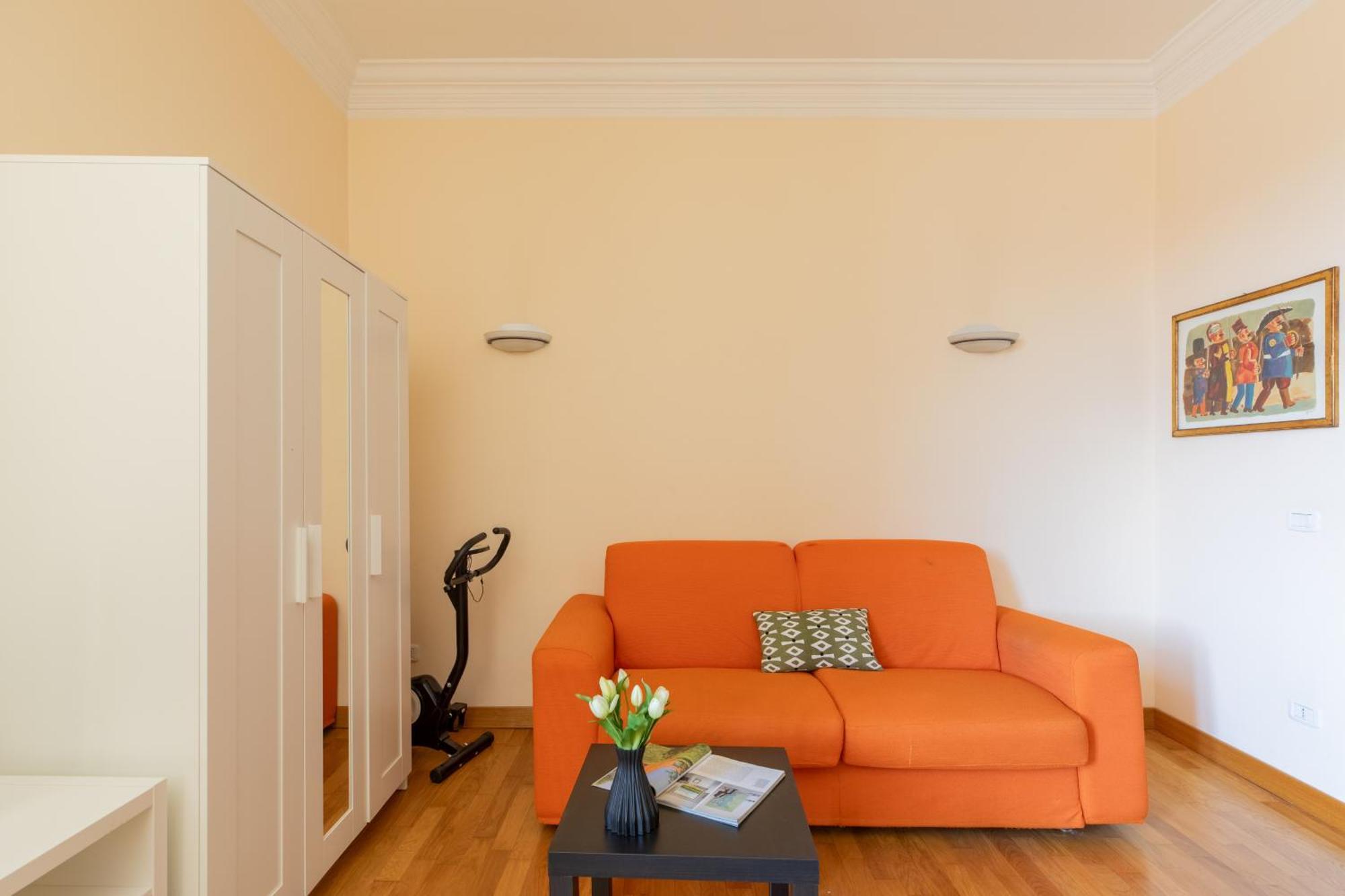 Apartment Iflat Bright & Comfy 2-bedroom Near Vatican Rom